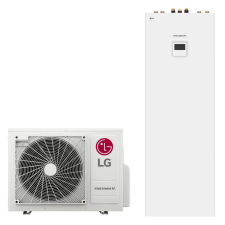 LG Therma V osztott hőszivattyú 9kW + 200l HMV, R32 (HN0913T.NK0 + HU091MR.U44) hőszivattyú