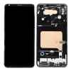  LG V30 fekete LCD kijelző érintővel kerettel előlap