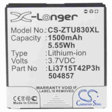 Li3715T42P3h504857 Akkumulátor 1500 mAh mobiltelefon akkumulátor