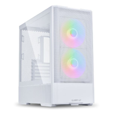 Lian Li LANCOOL 207 táp nélküli ablakos ház fehér (LAN207RW White) (LAN207RW White) számítógép ház