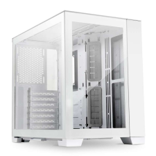 Lian Li O11 Dynamic Mini-S Snow Edition ATX Fehér Edzett üveg Számítógépház számítógép ház