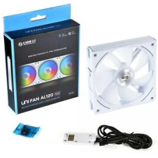 Lian Li UNI FAN AL120 RGB PWM 12cm RGB Fehér Alu hűtés