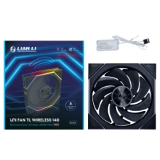 Lian Li UNI FAN TL Wireless 140mm fordított légáramlás fekete hűtés