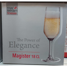 LIBBEY (Royal Leerdam) Libbey Magister pezsgős pohár 18cl, 6db ajándéktárgy