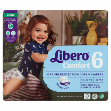 Libero Comfort egyszerhasználatos pelenka, méret: 6, 13-20 kg, 42 db pelenka