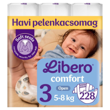 Libero Comfort havi Pelenkacsomag 5-8kg Midi 3 (228db) pelenka