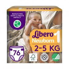 Libero Newborn 1 pelenka 2-5kg 76db új pelenka