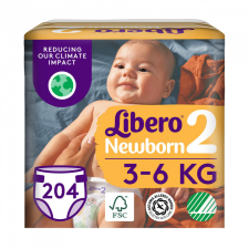 Libero Newborn 2 pelenka, 3-6 kg, HAVI PELENKACSOMAG 204 db pelenka