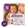Libero Touch 2 pelenka, 3-6 kg, HAVI PELENKACSOMAG 188 db