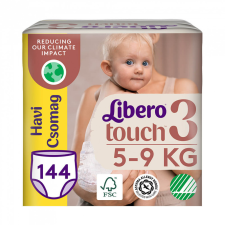 Libero Touch 3 bugyipelenka, 5-9 kg, HAVI PELENKACSOMAG 144 db pelenka