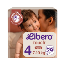 Libero Touch 4 bugyipelenka, 7-10 kg, 29 db pelenka