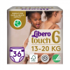 Libero Touch 6 pelenka, 13-20 kg, 36 db