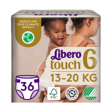 Libero Touch 6 pelenka, 13-20 kg, 36 db pelenka