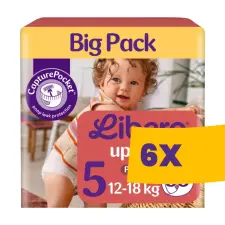 Libero Up &amp; Go 5 bugyipelenka 12-18kg 38db (Karton - 6 csomag) pelenka