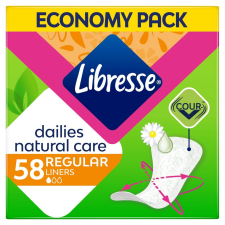 Libresse Dailies Natural Care Tisztasági betét 58db intim higiénia