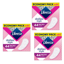 Libresse Dailies Style Micro tisztasági betét (3x44 db) intim higiénia