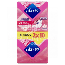 Libresse Libresse egészségügyi betét 2x10 db Ultra Normal szárnyas intim higiénia