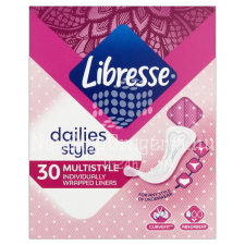 Libresse Libresse tisztasági betét 30 db Daily Fresh Multistyle Normal intim higiénia