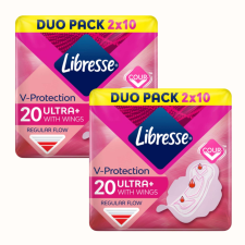Libresse Ultra+ normál szárnyas egészségügyi Betét 2x20db intim higiénia