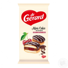  Lider Mini Cakes Sponge Tortácska Meggyes 165g /12/ csokoládé és édesség