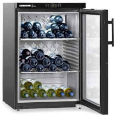 Liebherr WKB 1812 borhűtő, 66 palackos, 60x61.3x89 cm, fekete borhűtőgép