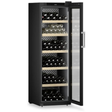 Liebherr WPBLI 5231 borhűtő, 229 palackos, 59.7x76.3x188.4 cm, fekete borhűtőgép