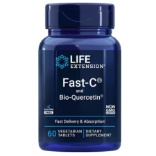 Life Extension Fast-C és Bio-Quercetin, C-vitamin és kvercetin, 60 tabletta vitamin és táplálékkiegészítő