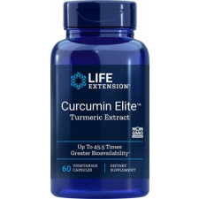 Life Extension Kurkumin, kurkuma kivonat, Curcumin Elite, 60 db, Life Extension vitamin és táplálékkiegészítő