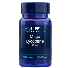 Life Extension Mega Lycopene 15 mg, likopin, 90 kapszula vitamin és táplálékkiegészítő