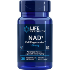 Life Extension NAD plus sejtregeneráló nikotinamid-ribozid, 100 mg, 30 db, Life Extension vitamin és táplálékkiegészítő