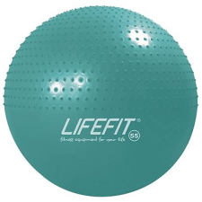 LifeFit Masszázs labda 55 cm, türkiz fitness labda