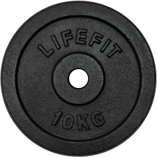LifeFit súlytárcsa 10kg / 30mm-es rúdhoz súlytárcsa