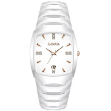 LIGE Améthyste fehér karóra