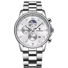 LIGE Iron Knight, ezüst karóra