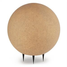 Lightcraft Lightcraft Sandshine L gömbölyű kültéri lámpa, világító gömb, Ø 40cm, homokkő kültéri világítás