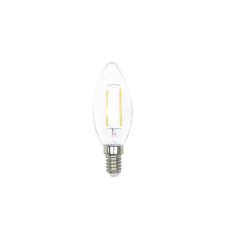 LightMe LED fényforrás gyertya forma E14 5W filament melegfehér (LM85264) (LM85264) izzó