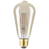 LightMe LED fényforrás rúd forma E27 4.5W borostyán (LM85058) (LM85058)
