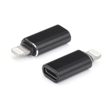  Lightning - USB Type-C adapter - fekete mobiltelefon kellék