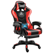 Likeregal 920 (LI-SW110PI) gamer szék lábtartóval, Műbőr, 115 kg, Piros forgószék