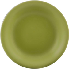 Lilien Mélytányér, 22 cm, Daisy Lilien, zöld tányér és evőeszköz