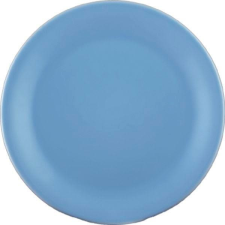 Lilien Sekély tányér, 25 cm, Daisy Lilien, azúrkék tányér és evőeszköz