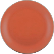 Lilien Sekély tányér, 25 cm, Daisy Lilien, lazacszín tányér és evőeszköz