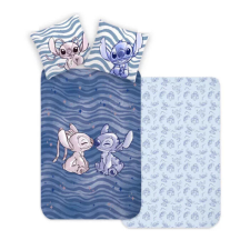 Lilo és Stitch A csillagkutya ovis ágyneműhuzat 100x135 cm 40x60 cm (Blue) babaágynemű, babapléd