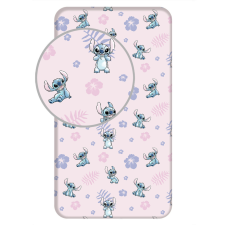 Lilo és Stitch , A csillagkutya Pink gumis lepedő 90x200 cm lakástextília