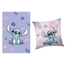 Lilo és Stitch A csillagkutya polár takaró és párna szett, 2 részes lakástextília