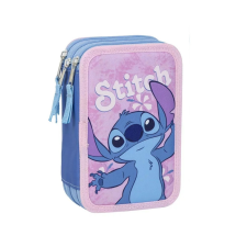 Lilo és Stitch , A csillagkutya tolltartó töltött 3 emeletes, lila tolltartó