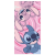 Lilo és Stitch Disney Lilo és Stitch, A csillagkutya fürdőlepedő, strand törölköző 70x140cm (Fast Dry)