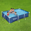 LIM-2441 Bestway Merevfalú medence - vízforgatós szűrűvel - PVC - 300 x 201 x 66 cm