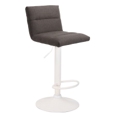  Limerick bárszék állítható magasságú matt fehér - sötétszürke 318430 bútor