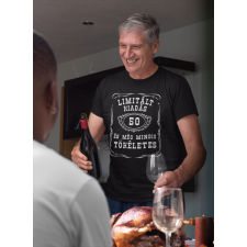  Limitált kiadás fekete póló egyedi ajándék